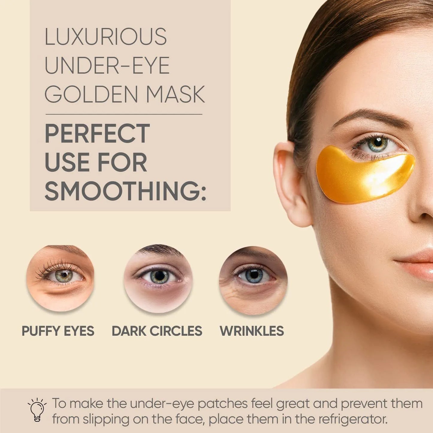 Gold Eye Mask